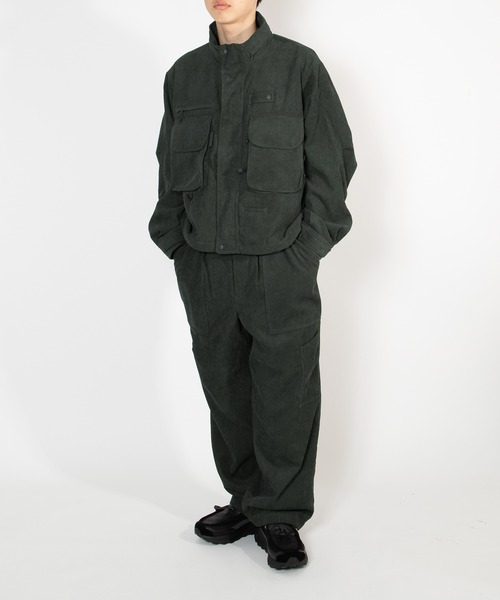 DAIWA PIER39(ダイワピア39)の「TECH WADING JACKET CORDUROY BJ-43026W(ブルゾン・メンズ・ネイビー/グリーン・SMALL/X-LARGE/LARGE/MEDIUM)」の5枚目の写真