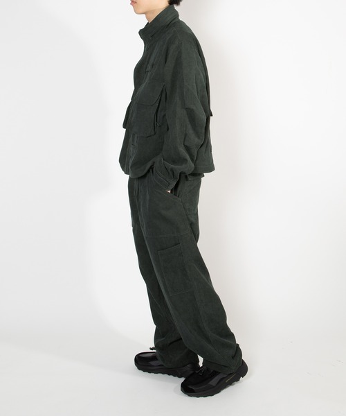 DAIWA PIER39(ダイワピア39)の「TECH WADING JACKET CORDUROY BJ-43026W(ブルゾン・メンズ・ネイビー/グリーン・SMALL/X-LARGE/LARGE/MEDIUM)」の6枚目の写真
