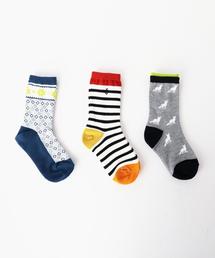 green label relaxing | 【KIDS】Boys 3Pソックス FW(ソックス/靴下)