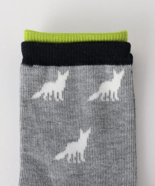 green label relaxing（グリーンレーベルリラクシング）の「【KIDS】Boys 3Pソックス FW（ソックス/靴下・キッズ・その他1・13-15c/16-18c）」の2枚目の写真