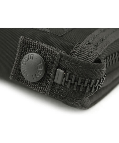 PORTER（ポーター）の「LUGGAGE LABEL JET-BLACK WALLET <B印