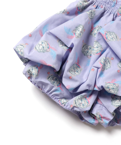 fafa(フェフェ)の「STARR | スカート(スカート・キッズ・アイボリー/ラベンダー・140/120/110/130)」の5枚目の写真