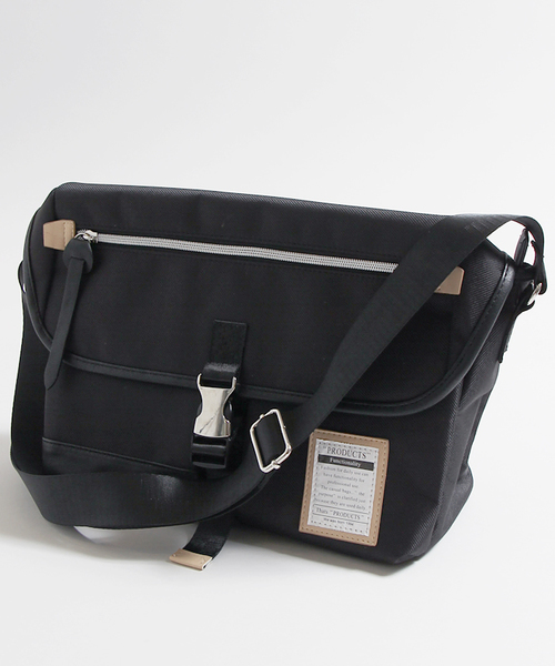 WEGO(ウィゴー)の「WEGO/メタルバックルフラップショルダーバッグ(ショルダーバッグ・メンズ・グレー/ネイビー/ブラック・FREE)」の20枚目の写真