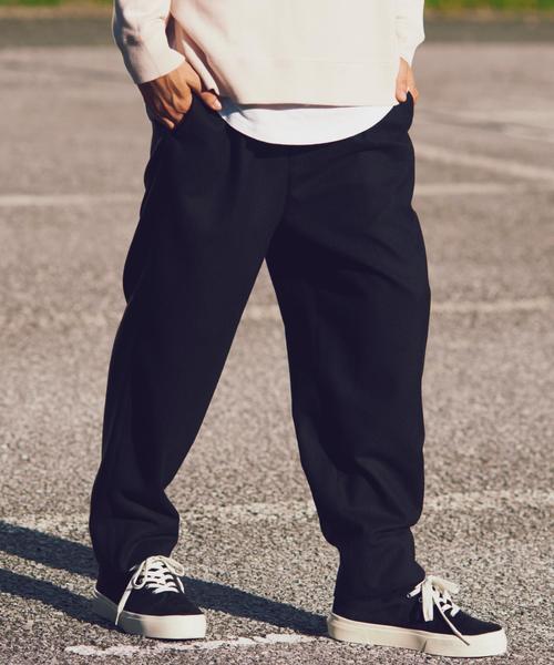 MONKEY TIME（モンキータイム）の「＜monkey time＞ フラノ 1P ワイドイージーパンツ◆（その他パンツ・メンズ・ブラック・MEDIUM/SMALL/LARGE）」の12枚目の写真