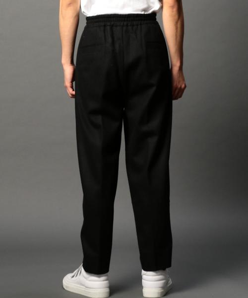MONKEY TIME（モンキータイム）の「＜monkey time＞ フラノ 1P ワイドイージーパンツ◆（その他パンツ・メンズ・ブラック・MEDIUM/SMALL/LARGE）」の6枚目の写真