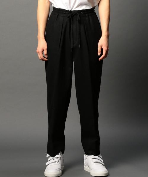 MONKEY TIME（モンキータイム）の「＜monkey time＞ フラノ 1P ワイドイージーパンツ◆（その他パンツ・メンズ・ブラック・MEDIUM/SMALL/LARGE）」の7枚目の写真