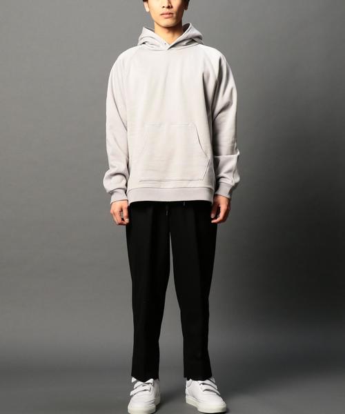 MONKEY TIME（モンキータイム）の「＜monkey time＞ フラノ 1P ワイドイージーパンツ◆（その他パンツ・メンズ・ブラック・MEDIUM/SMALL/LARGE）」の9枚目の写真