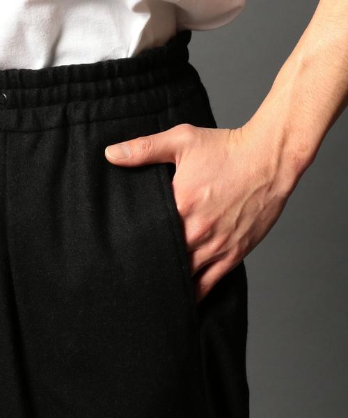 MONKEY TIME（モンキータイム）の「＜monkey time＞ フラノ 1P ワイドイージーパンツ◆（その他パンツ・メンズ・ブラック・MEDIUM/SMALL/LARGE）」の11枚目の写真