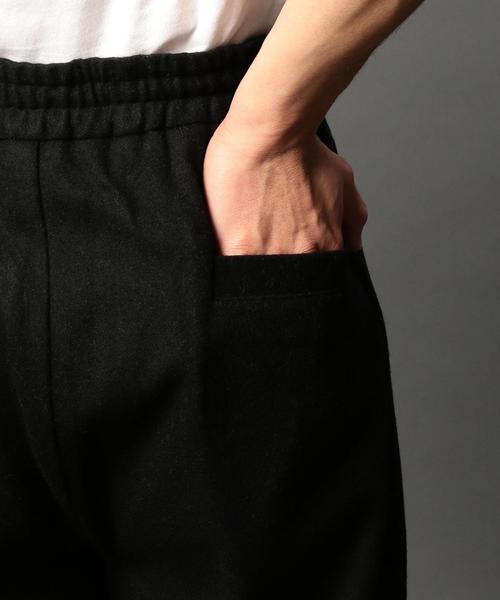 MONKEY TIME（モンキータイム）の「＜monkey time＞ フラノ 1P ワイドイージーパンツ◆（その他パンツ・メンズ・ブラック・MEDIUM/SMALL/LARGE）」の2枚目の写真