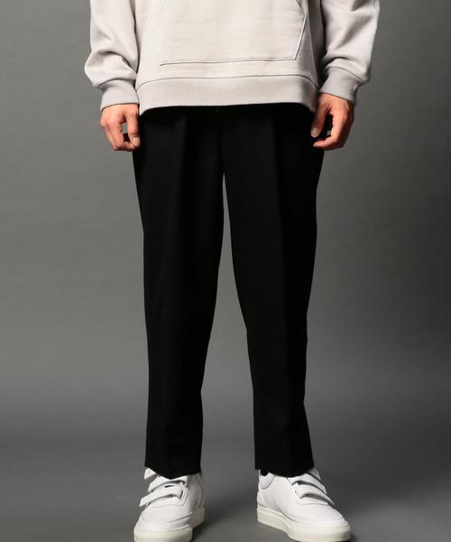 MONKEY TIME（モンキータイム）の「＜monkey time＞ フラノ 1P ワイドイージーパンツ◆（その他パンツ・メンズ・ブラック・MEDIUM/SMALL/LARGE）」の5枚目の写真