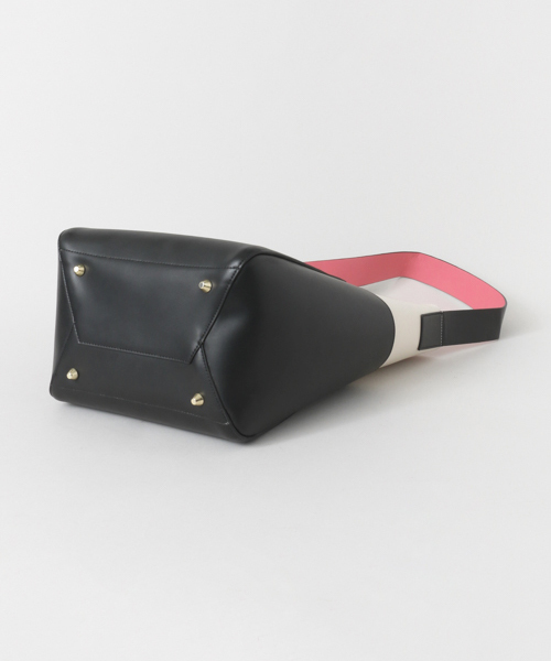 RODE SKO(ロデスコ)の「RODE SKO COKKIE 縦長トート(トートバッグ・レディース・ベージュ/ブラック系その他/グレー・FREE)」の5枚目の写真