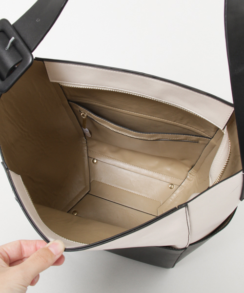 RODE SKO(ロデスコ)の「RODE SKO COKKIE 縦長トート(トートバッグ・レディース・ベージュ/ブラック系その他/グレー・FREE)」の22枚目の写真