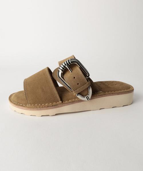 BEAUTY&YOUTH UNITED ARROWS(ビューティーアンドユースユナイテッドアローズ)の「【別注】<CAMINANDO>ベルトサンダル ◆(サンダル・レディース・ブラック/ベージュ・8/6/7)」の4枚目の写真