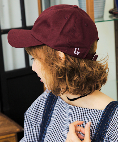14+（イチヨンプラス）の「Urbaneze刺繍入りキャップ（キャップ・メンズ・ネイビー/ブラック/ベージュ/グリーン/ワインレッド・FREE）」の9枚目の写真