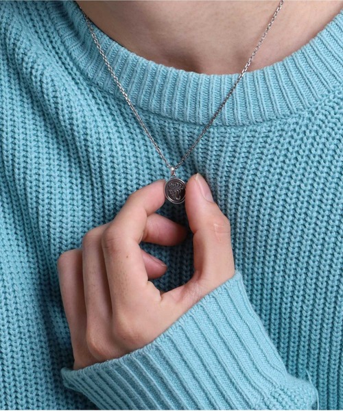 LION HEART（ライオンハート）の「“HOWL”コインハウルネックレス/シルバー925【LION HEART / ライオンハート】（ネックレス・メンズ・シルバー・45cm/50cm）」の14枚目の写真