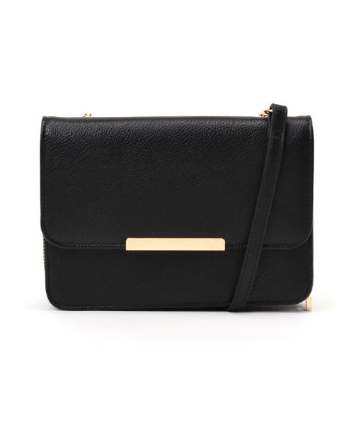 NATURAL BEAUTY BASIC（ナチュラルビューティーベーシック）の「【JJ 12月号掲載】マルチウォレットショルダーバッグ（ショルダーバッグ・レディース・ダークベージュ/ブラック/ベージュ系その他/ピンク/ブラック系その他・ﾌﾘ-）」の2枚目の写真