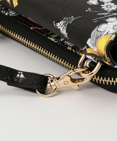 NATURAL BEAUTY BASIC（ナチュラルビューティーベーシック）の「【JJ 12月号掲載】マルチウォレットショルダーバッグ（ショルダーバッグ・レディース・ダークベージュ/ブラック/ベージュ系その他/ピンク/ブラック系その他・ﾌﾘ-）」の7枚目の写真