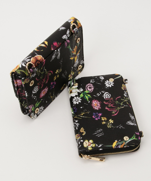 NATURAL BEAUTY BASIC（ナチュラルビューティーベーシック）の「【JJ 12月号掲載】マルチウォレットショルダーバッグ（ショルダーバッグ・レディース・ダークベージュ/ブラック/ベージュ系その他/ピンク/ブラック系その他・ﾌﾘ-）」の9枚目の写真