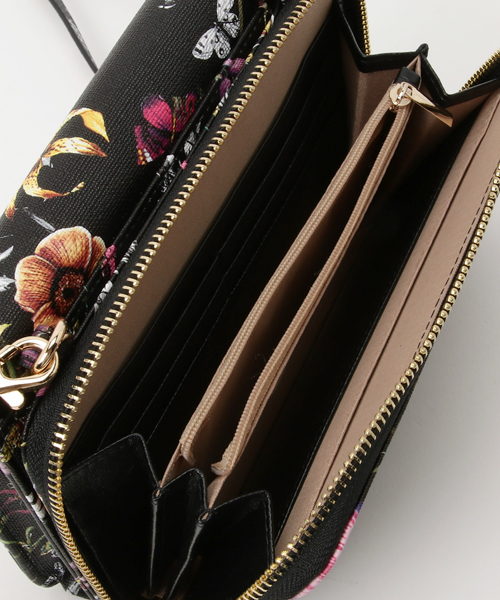 NATURAL BEAUTY BASIC（ナチュラルビューティーベーシック）の「【JJ 12月号掲載】マルチウォレットショルダーバッグ（ショルダーバッグ・レディース・ダークベージュ/ブラック/ベージュ系その他/ピンク/ブラック系その他・ﾌﾘ-）」の17枚目の写真