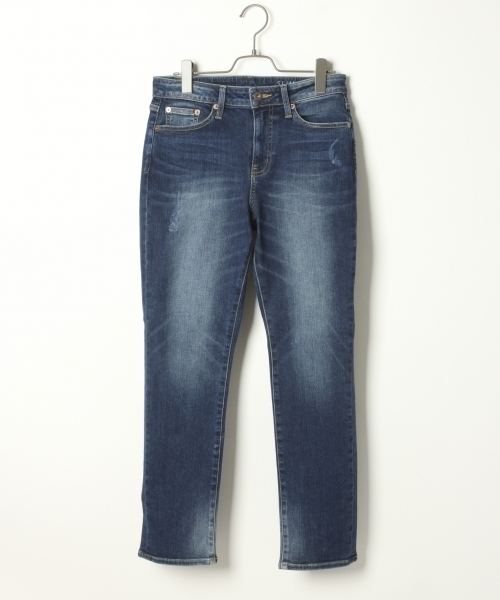 GLOBAL WORK（グローバルワーク）の「デニムスリムパンツ/757024（デニムパンツ・レディース・ブラック/ブルー/ネイビー・LARGE/SMALL/MEDIUM）」の3枚目の写真