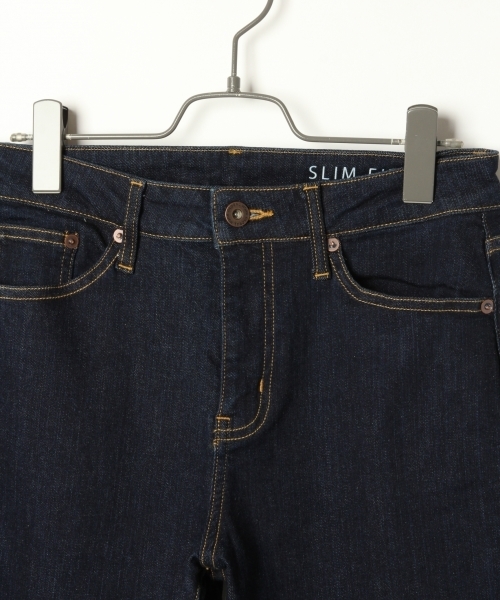 GLOBAL WORK（グローバルワーク）の「デニムスリムパンツ/757024（デニムパンツ・レディース・ブラック/ブルー/ネイビー・LARGE/SMALL/MEDIUM）」の5枚目の写真