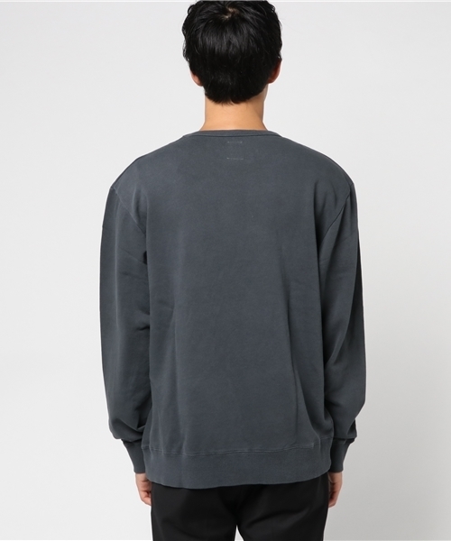 Design Tshirts Store graniph（デザイン　ティーシャツ　ストア　グラニフ）の「ガーメントダイスウェット/フューチャーナードグラフィック（スウェット・メンズ・スミクロ・SMALL/MEDIUM/LARGE/X-SMALL）」の2枚目の写真