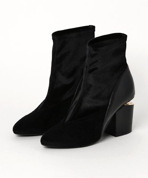 laboratory work（ラボラトリーワーク）の「ベルベットストレッチブーツ（ブーツ・レディース・レッド/ブラック・MEDIUM/LARGE）」の8枚目の写真