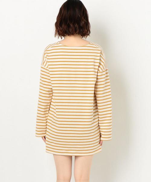 Another Edition（アナザーエディション）の「ボーダーLSLワンピース（ワンピース・レディース・イエロー/コバルトブルー・FREE）」の17枚目の写真