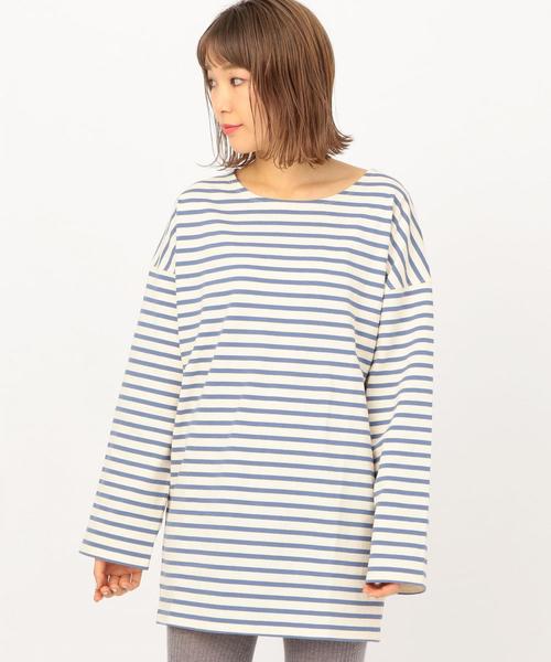 Another Edition（アナザーエディション）の「ボーダーLSLワンピース（ワンピース・レディース・イエロー/コバルトブルー・FREE）」の11枚目の写真