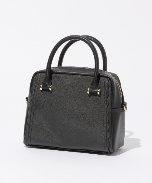 Heather（ヘザー）の「ミニボストンＢＡＧ　780153（ショルダーバッグ・レディース・ブラック/レッド/チェック・ONESIZE）」の2枚目の写真