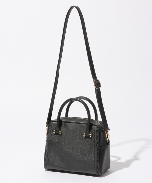 Heather（ヘザー）の「ミニボストンＢＡＧ　780153（ショルダーバッグ・レディース・ブラック/レッド/チェック・ONESIZE）」の6枚目の写真