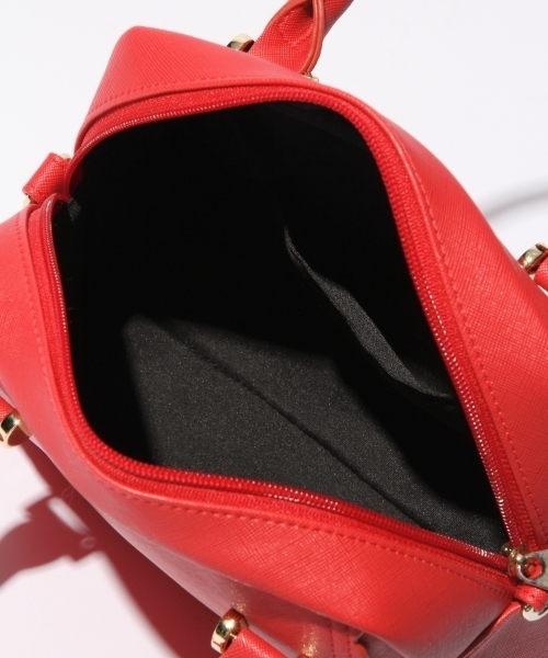 Heather（ヘザー）の「ミニボストンＢＡＧ　780153（ショルダーバッグ・レディース・ブラック/レッド/チェック・ONESIZE）」の5枚目の写真