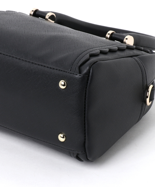 Heather（ヘザー）の「ミニボストンＢＡＧ　780153（ショルダーバッグ・レディース・ブラック/レッド/チェック・ONESIZE）」の11枚目の写真