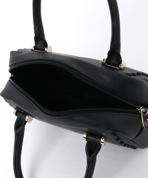 Heather（ヘザー）の「ミニボストンＢＡＧ　780153（ショルダーバッグ・レディース・ブラック/レッド/チェック・ONESIZE）」の12枚目の写真