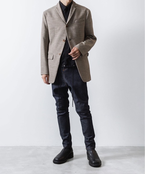 美品】ato アトウ STRETCH DENIM SARROUEL PANTS STRETCH DENIM SARROUEL PANTS（デニムパンツ）｜ato（アトウ
