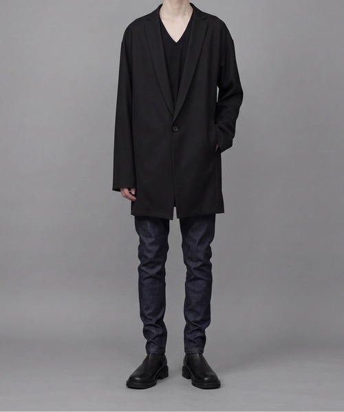 ato(アトウ)の「STRETCH DENIM SARROUEL PANTS(デニムパンツ・メンズ・ネイビー/ブラック・44/46/48)」の5枚目の写真