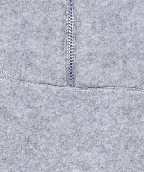UNUSED（アンユーズド）の「＜UNUSED＞FLEECE PULLOVER/プルオーバー.（パーカー・メンズ・グレー・2/3）」の5枚目の写真