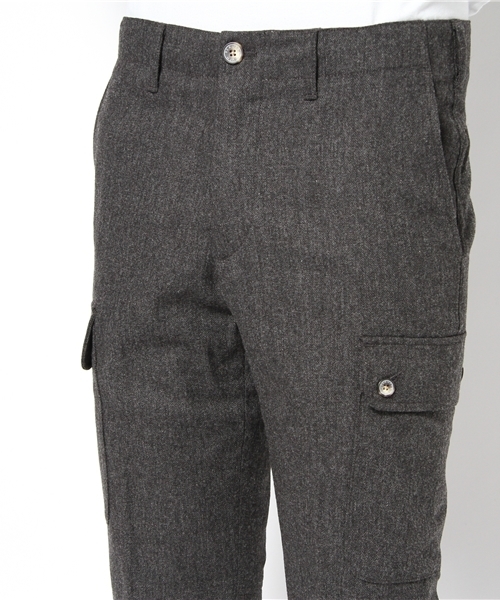 BEAUTY&YOUTH UNITED ARROWS（ビューティーアンドユースユナイテッドアローズ）の「BY T/W 6ポケット スリム カーゴパンツ（カーゴパンツ・メンズ・ダークグレー/ダークブラウン/オリーブ・SMALL/LARGE/MEDIUM/X-LARGE）」の6枚目の写真