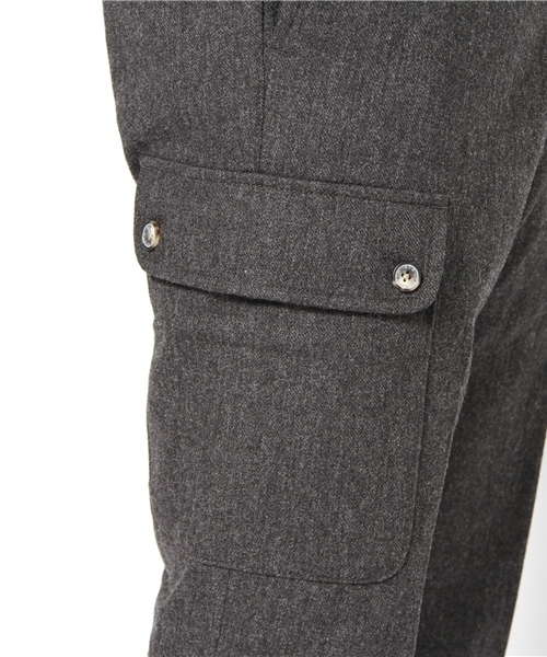 BEAUTY&YOUTH UNITED ARROWS（ビューティーアンドユースユナイテッドアローズ）の「BY T/W 6ポケット スリム カーゴパンツ（カーゴパンツ・メンズ・ダークグレー/ダークブラウン/オリーブ・SMALL/LARGE/MEDIUM/X-LARGE）」の10枚目の写真