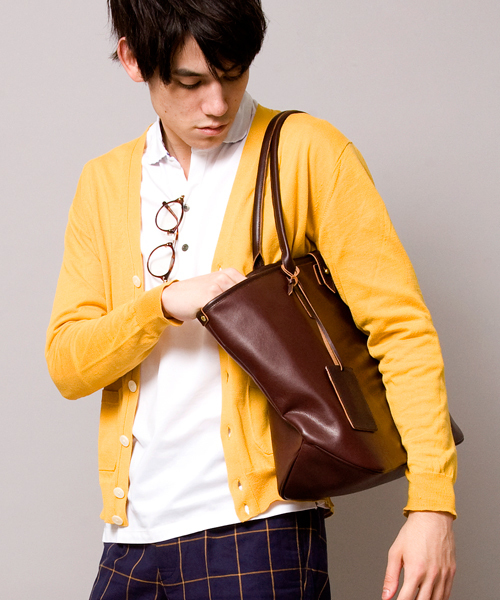 BEAUTY&YOUTH UNITED ARROWS（ビューティーアンドユースユナイテッドアローズ）の「BY ∴ シフォン トートバッグ§§（トートバッグ・メンズ・グレー/モカ/ネイビー/ブラック/ダークブラウン/ワイン・フリー）」の8枚目の写真
