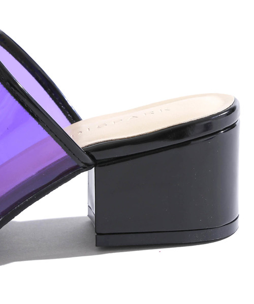 WEGO（ウィゴー）の「DISPARK/クリアミュール（サンダル・レディース・ブラック/ゴールド・MEDIUM/LARGE）」の12枚目の写真