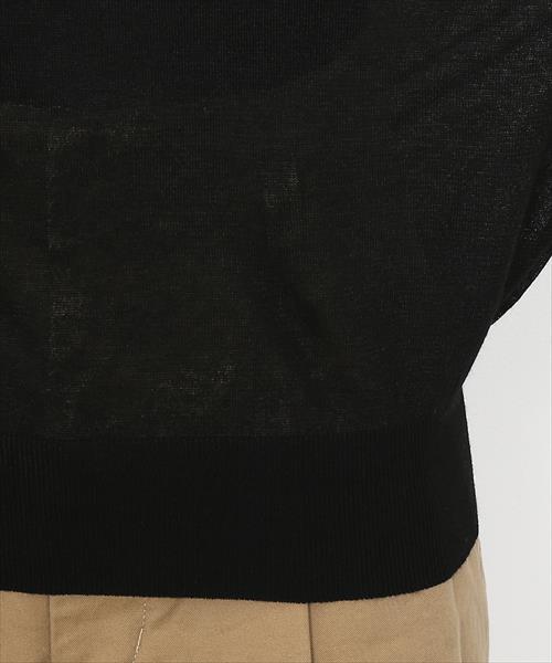 ADAM ET ROPE'(アダムエロペ)の「メタリックシアープルオーバー(ニット/セーター・レディース・ブラック/ベージュ・FREE)」の10枚目の写真