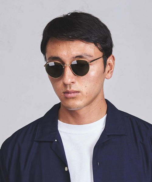 EYEVAN E-0020-SG シルバー ラウンドメガネ 替えレンズ有 E-0507 再