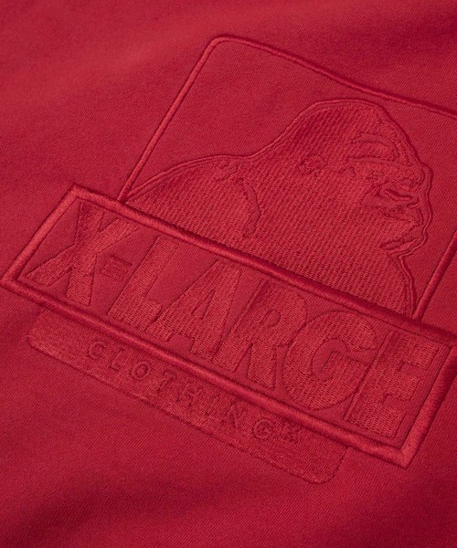 XLARGE（エクストララージ）の「EMBROIDERY OG PULLOVER HOODED SWEAT（パーカー・メンズ・ブラック/グリーン/バーガンディー・SMALL/MEDIUM/LARGE/X-LARGE）」の9枚目の写真