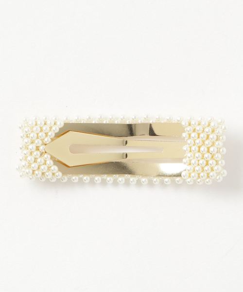 Three Four Time（ｽﾘｰﾌｫｰﾀｲﾑ）の「パールスクエアスヘアピン（ヘアピン）」 WEAR