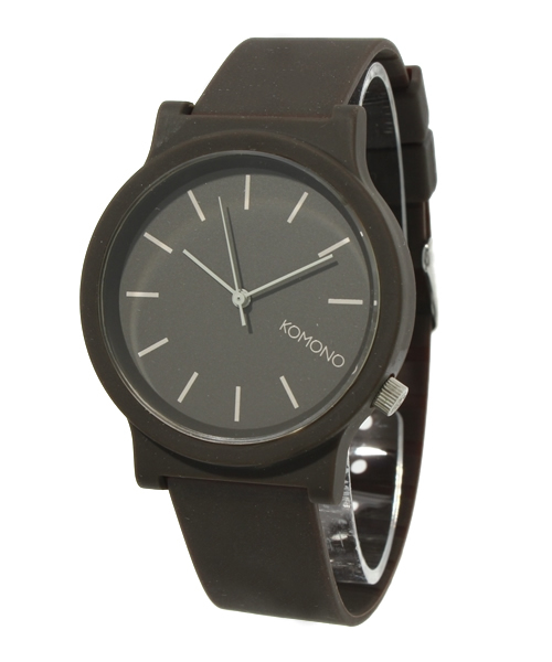 WHO'S WHO gallery(フーズフーギャラリー)の「【KOMONO】FATWIZARD(アナログ腕時計・メンズ・ブラック/グレー/ダークブラウン/グリーン/ネイビー/レッド・FREE)」の4枚目の写真