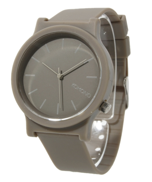 WHO'S WHO gallery(フーズフーギャラリー)の「【KOMONO】FATWIZARD(アナログ腕時計・メンズ・ブラック/グレー/ダークブラウン/グリーン/ネイビー/レッド・FREE)」の1枚目の写真