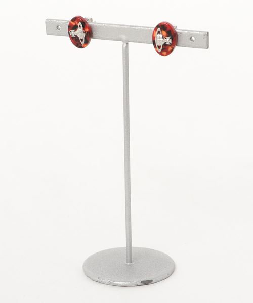 Vivienne Westwood(ヴィヴィアンウエストウッド)の「BE1822/PAULINE EARRINGS(ピアス(両耳用)・レディース・シルバー系その他/ゴールド系その他/シルバー系その他2/ゴールド系その他2・FREE)」の2枚目の写真