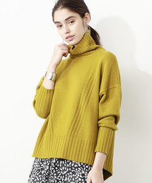【CITY】WOOL CASHMERE TURTLE PO