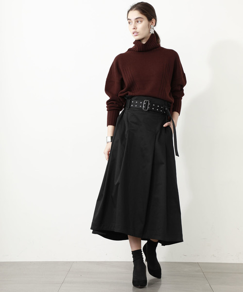 city（シティ）の「【CITY】WOOL CASHMERE TURTLE PO（ニット/セーター・レディース・ブラック/ブラウン/イエロー・1/0）」の7枚目の写真